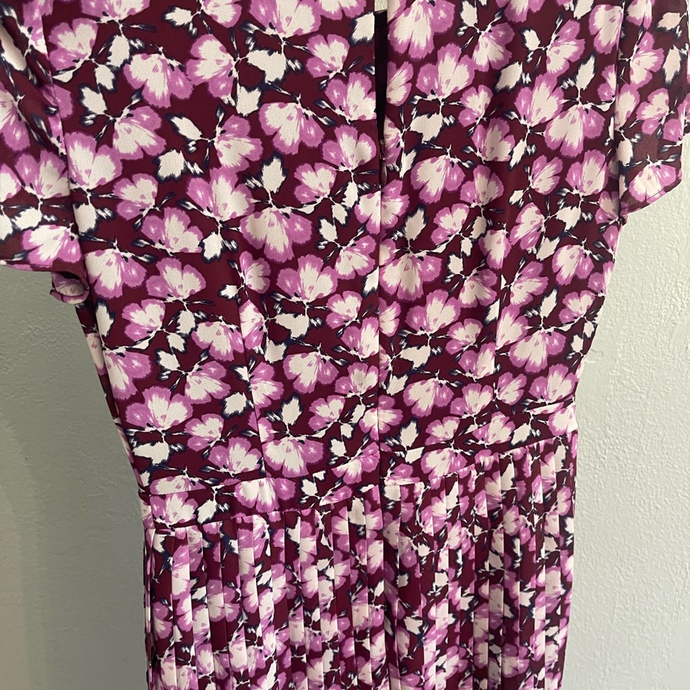 Banana Republic Purple and Pink Midi Dress - Picture 8 of 8